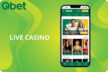 Live Qbet Casino Games