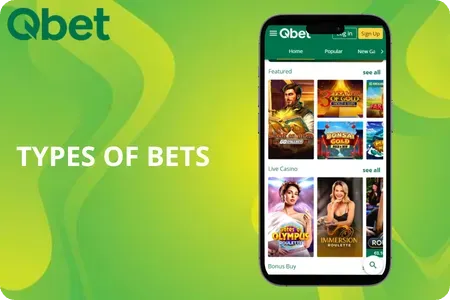 Types of Bets at QBet